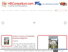 Tablet Screenshot of hbconsortium.com